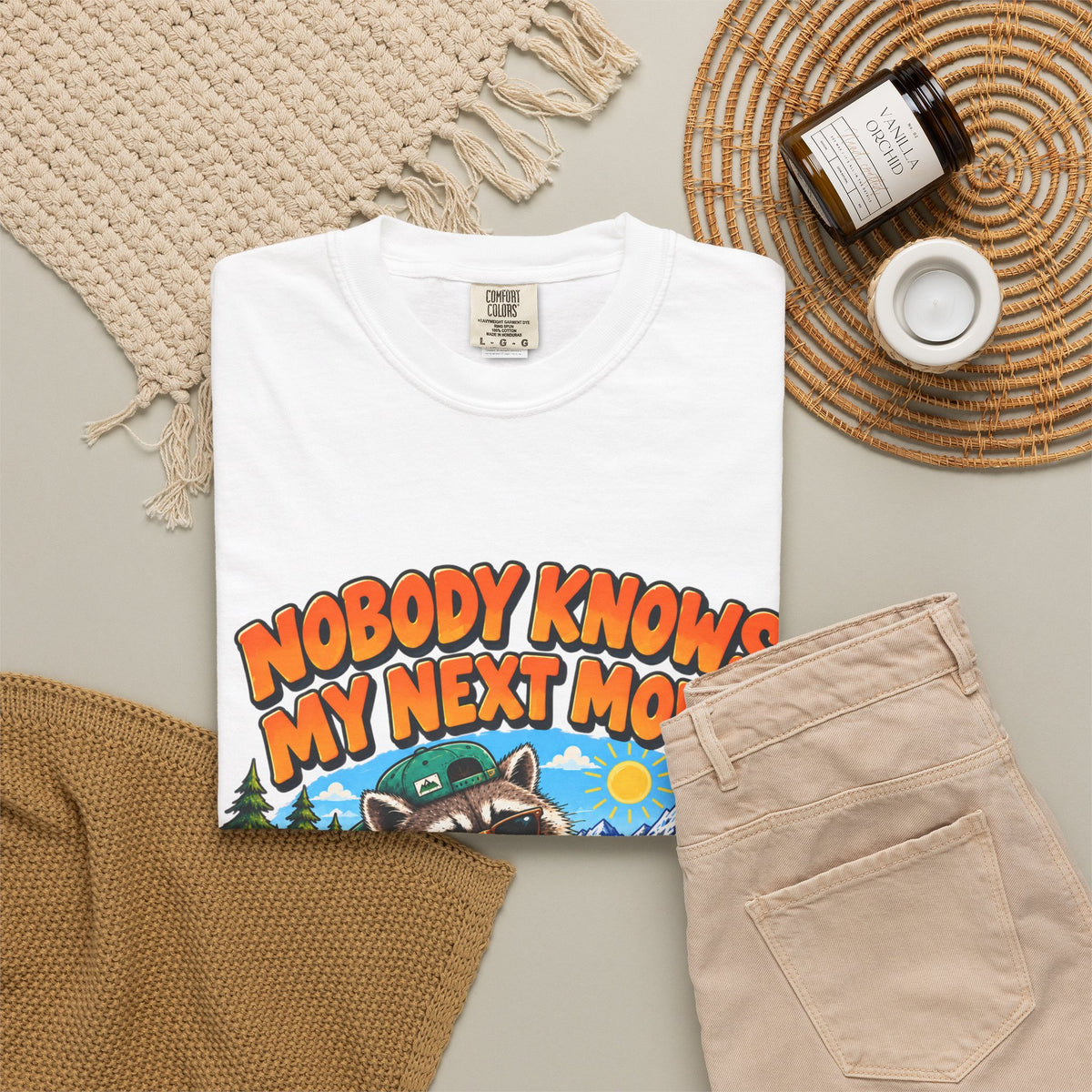 Nobody Knows My Next Move T-shirt